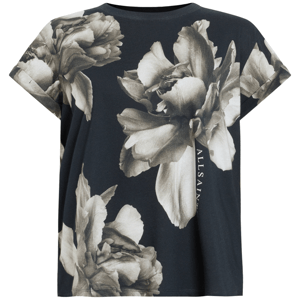 AllSaints Anna Floral Print Short Sleeve T-Shirt